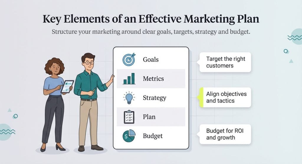 Key elements of an effective marketing plan for small business