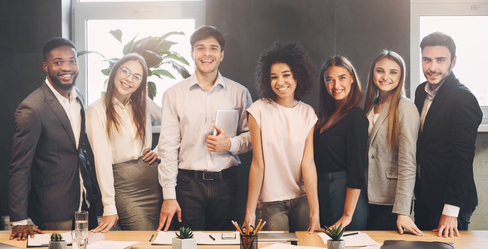 Business setup consultants team in Dubai office